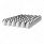 1-1/2" X 2-3/4" Chrome Plastic Bullet Nut Covers - Push-On (60-Pack)