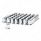 33mm X 2-7/16" Chrome Plastic Standard Nut Cover With Flange - Push-On (Color Box of 60)