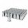 33mm X 3-1/4" Chrome Plastic Tall Classic Nut Covers - Push-On (60-Pack)