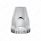 33mm X 2-3/4" Chrome Plastic Original Nut Cover - Thread-On (Bulk)