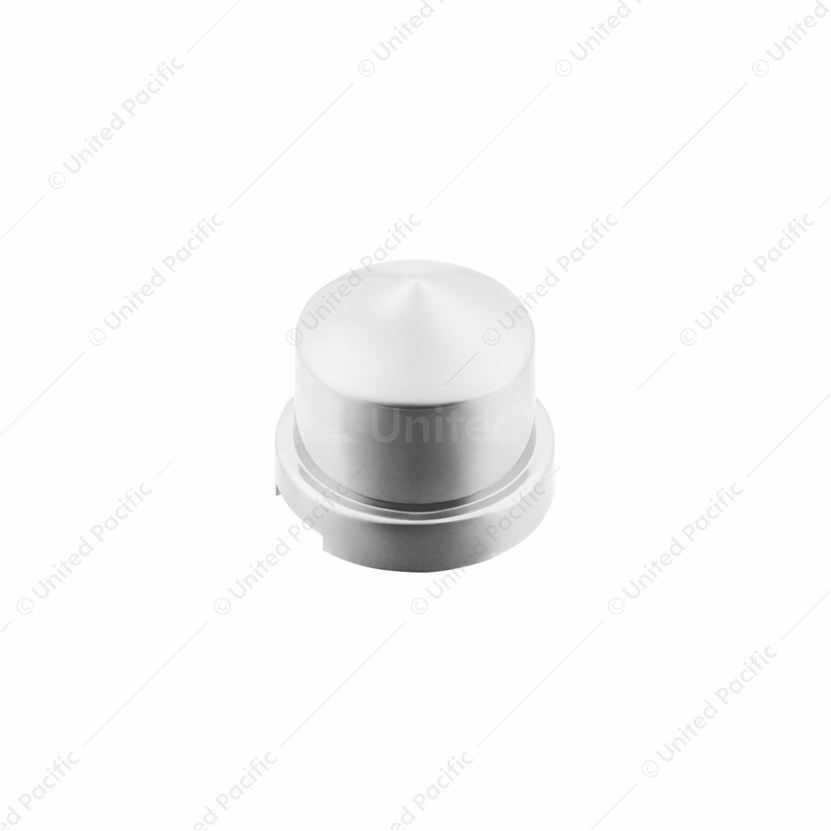 7/16" X 3/4" Chrome Plastic Pointed Nut Cover - Push-On