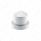 1/2" x 13/16" Chrome Plastic Pointed Nut Cover - Push-On