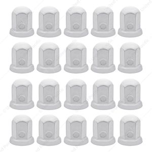 33mm x 2-1/8" Stainless Standard Nut Covers With Flange