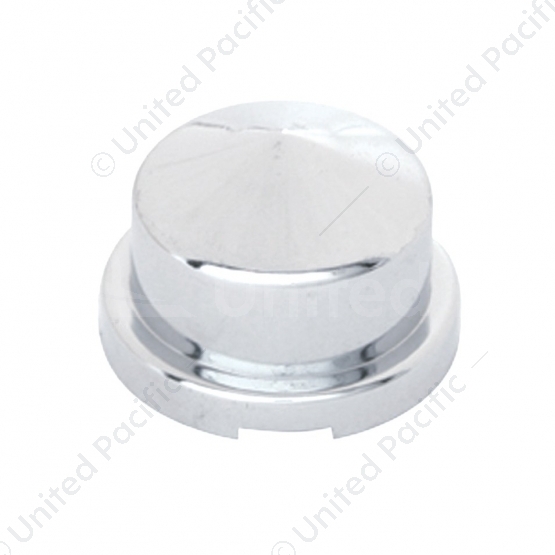 3/4" X 7/8" Chrome Plastic Pointed Nut Cover - Push-On