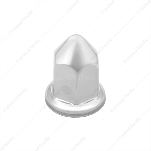 33mm x 2-3/8" Stainless Pointed Nut Covers With Flange