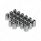 1-1/2" X 2-3/4" Chrome Plastic Tall Nut Covers - Push-On (Color Box of 20)