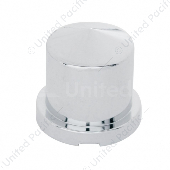 5/8" X 1-1/4" Chrome Plastic Pointed Nut Cover - Push-On