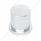 30mm X 1-7/8" Chrome Plastic Pointed Nut Cover - Push-On