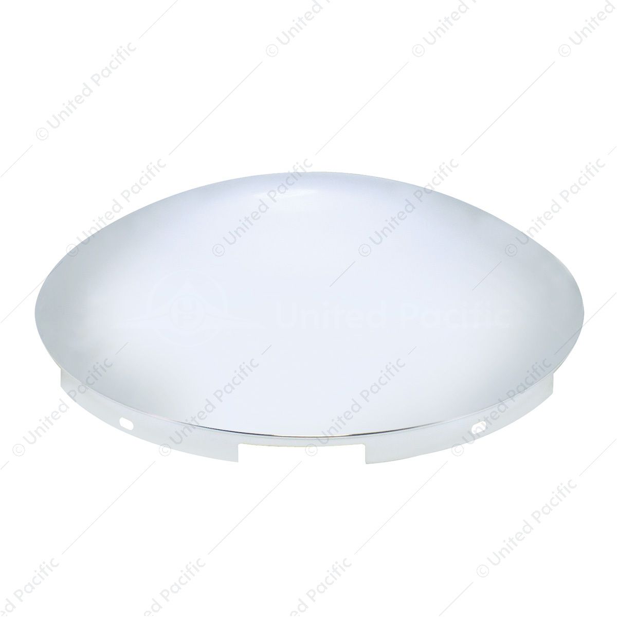 5 Even Notched Chrome Dome Front Hubcap - 7/16" Lip