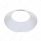 Universal Chrome Front Hubcap With Hubometer Hole - 7/16" Lip