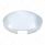 4 Even Notched Chrome Dome Front Hubcap - 1" Lip