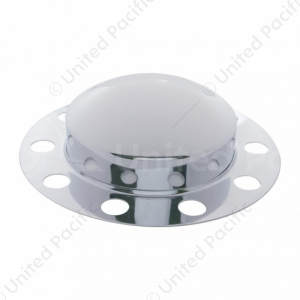 Chrome Dome Front Axle Cover 2PC Kit