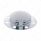 Chrome Dome Front Axle Cover 2PC Kit For 33mm Nut Cover - Steel/Aluminum Wheel (8 Hole) (2-Pack)