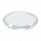 4 Even Notched Chrome Pointed Front Hubcap - 7/16" Lip