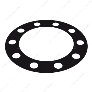 Black Plastic Rim Protector With 1" Hole