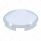 5 Even Notched Chrome Pointed Front Hubcap - 1" Lip