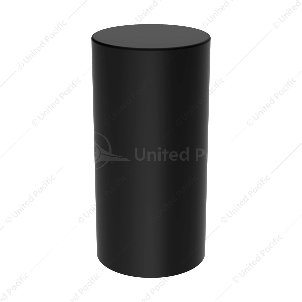 33mm X 4-1/4" Matte Black Tall Cylinder Nut Cover - Thread-On (Bulk)