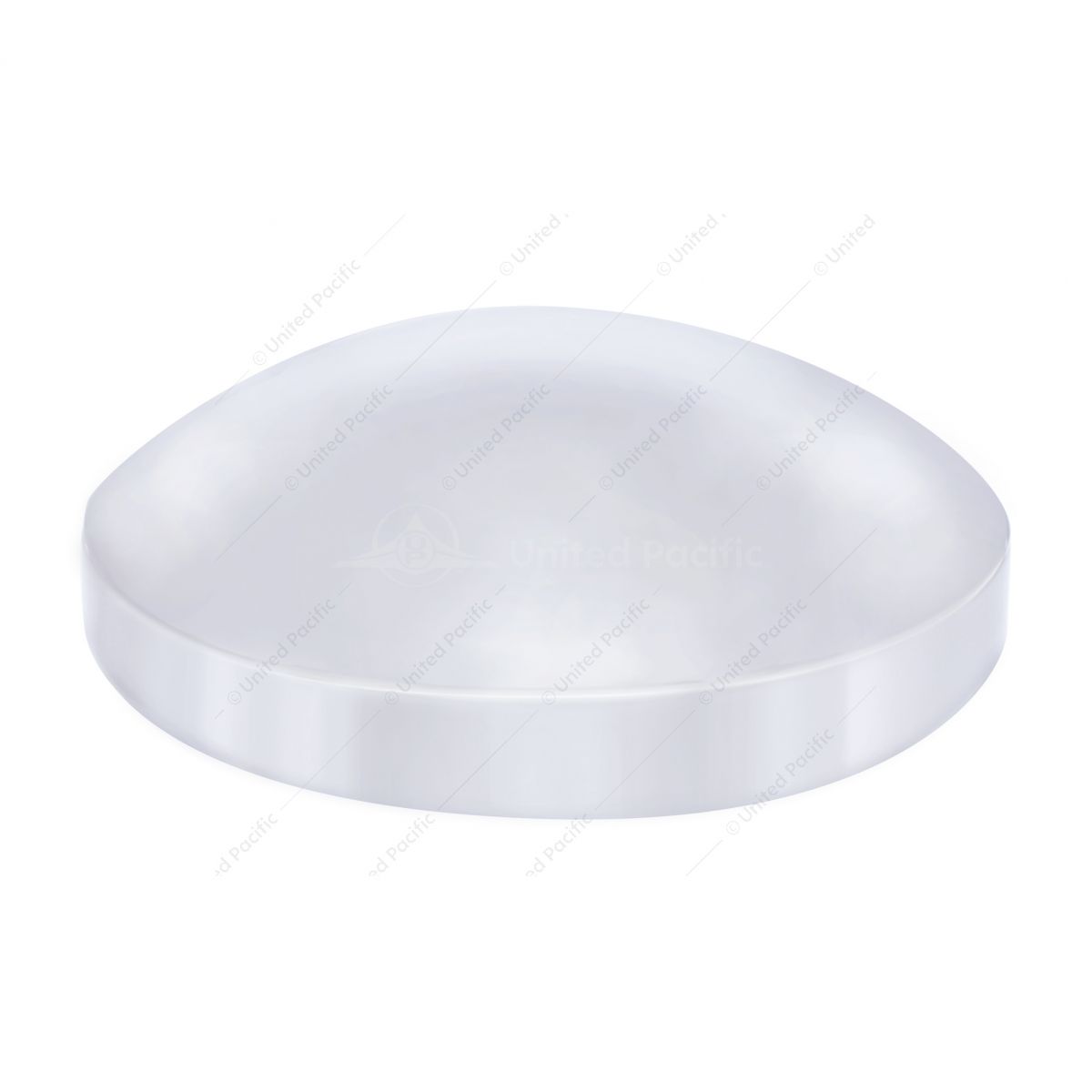 8" Chrome Dome Rear Hubcap