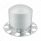 Chrome Dome Rear Axle Cover 2PC Kit For 1-1/2" Nut Cover - Aluminum Wheel