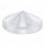 8-1/4" Chrome Pointed Rear Hubcap