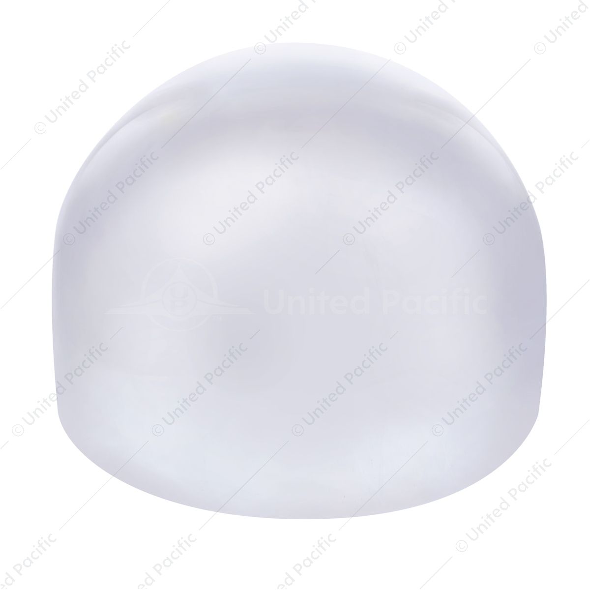 8" Chrome Full Moon Rear Hubcap