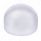 8" Chrome Full Moon Rear Hubcap