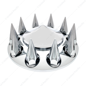 Pointed Front Axle Cover With 33mm Spike Thread-On Nut Covers