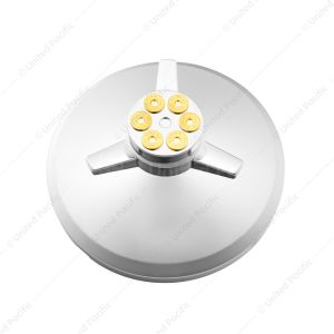 Chrome Cover With Gun Cylinder Spinner For UP Rear Axle Cover