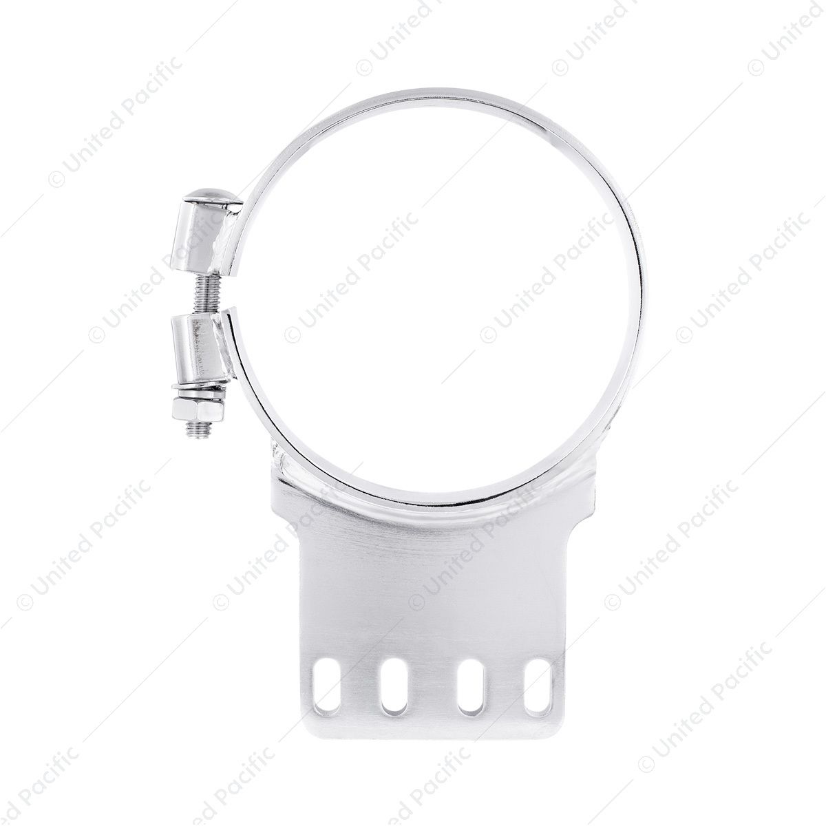 5" Chrome Exhaust Clamp For Kenworth