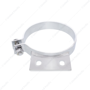 Chrome Exhaust Clamp For Peterbilt