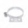 5" Chrome Exhaust Clamp For Peterbilt