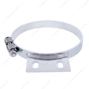 Chrome Cab Exhaust Clamp For Peterbilt