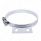 7" Chrome Cab Exhaust Clamp For Peterbilt