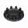 Dome Front Axle Cover With 33mm Standard Thread-On Nut Covers - Matte Black (Color Box)