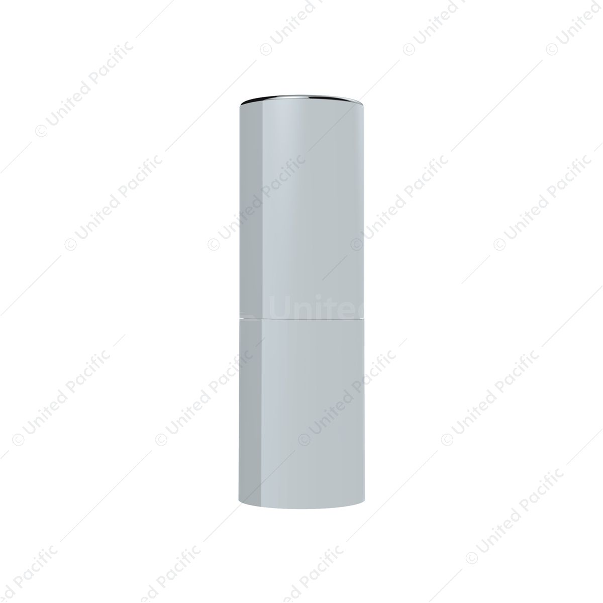 33mm X 6-1/2" Chrome Plastic Tall Cylinder Nut Cover - Thread-On (Bulk)