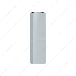 33mm X 6-1/2" Chrome Plastic Tall Cylinder Nut Cover - Thread-On (Bulk)