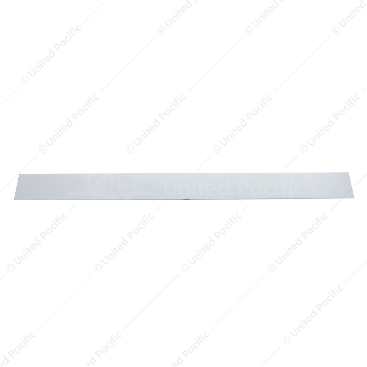 2" X 24" Chrome Top Mud Flap Plate - Welded Stud