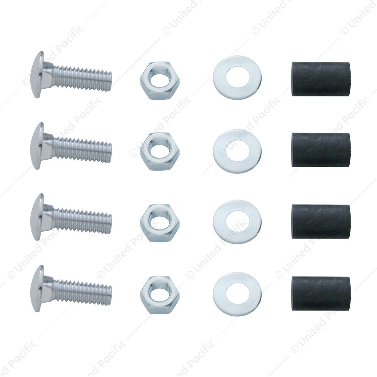 Top Mud Flap Plate Hardware - Bolt Thru