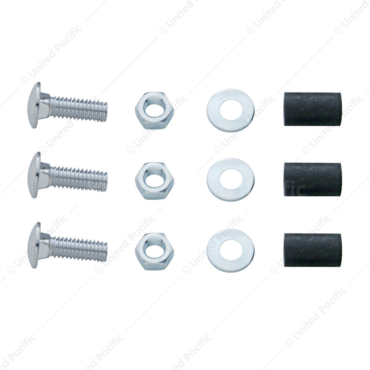 Bottom Mud Flap Plate Hardware - Bolt Thru