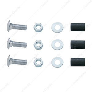 Bottom Mud Flap Plate Hardware - Bolt Thru
