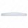 4" X 24" Chrome Standard Bottom Mud Flap Plate - Welded Stud (Card of 2)