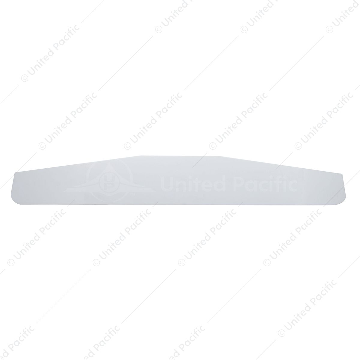 3" X 16" Chrome Standard Bottom Mud Flap Plate - Welded Stud