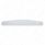 3" X 14" Chrome Standard Bottom Mud Flap Plate - Welded Stud
