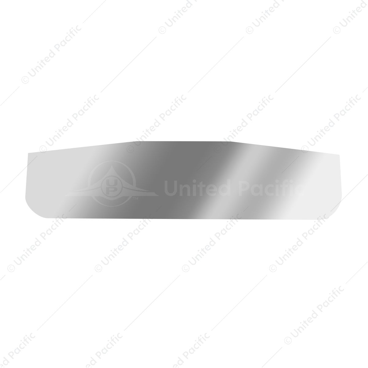 3" X 12" Chrome Standard Bottom Mud Flap Plate - Welded Stud