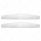 4" X 24" Chrome Standard Bottom Mud Flap Plate - Bolt Thru (Box of 2)