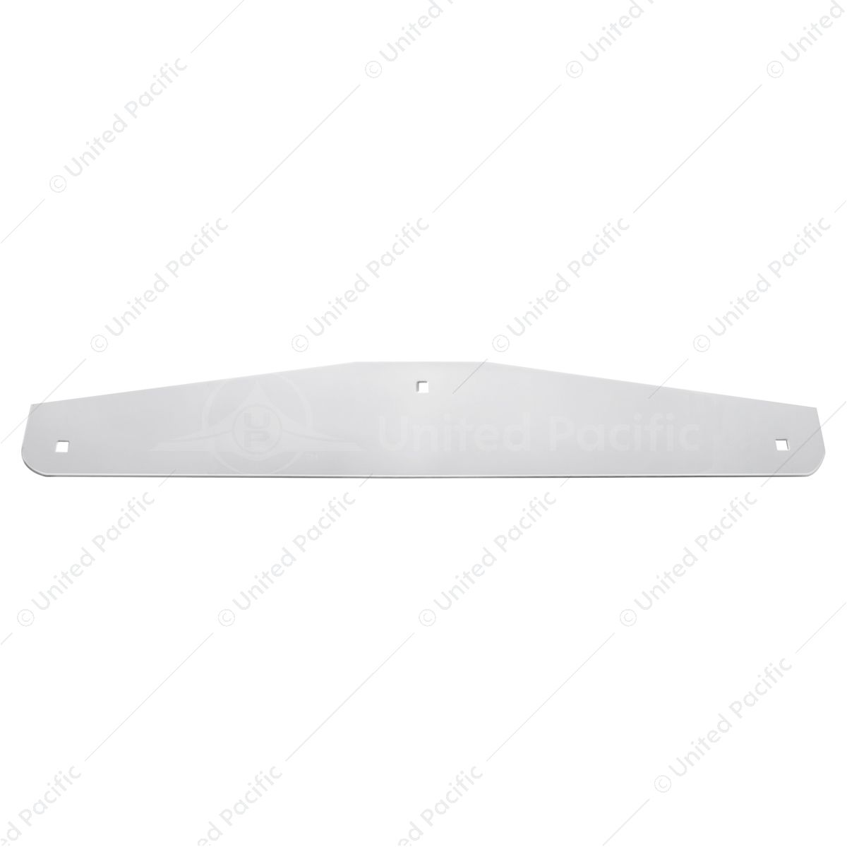 4" X 24" Chrome Standard Bottom Mud Flap Plate - Bolt Thru