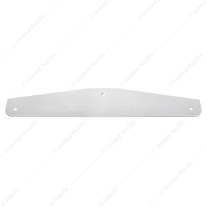 4" X 24" Chrome Standard Bottom Mud Flap Plate - Bolt Thru