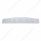 3" X 18" Chrome Louvered Bottom Mud Flap Plate - Bolt Thru