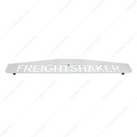 4" X 24" Chrome Freightshaker Bottom Mud Flap Plate - Welded Stud