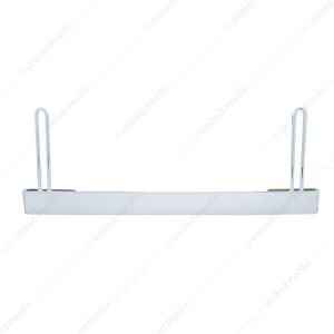 Chrome Anti-Sail Bracket With 2" Bottom - Peterbilt Battery Box